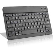 Resim valkyrie Bl30 Bluetooth 10 Inç Ios Windows Android Uyumlu Kablosuz Klavye - Türkçe - Şarjlı - Sessiz 