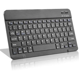 Resim valkyrie Bl30 Bluetooth 10 Inç Ios Windows Android Uyumlu Kablosuz Klavye - Türkçe - Şarjlı - Sessiz 