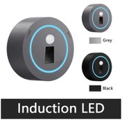 Resim Raylı Parça Soketi İngiltere Ab Abd Standart Yuvarlak Çıkarılabilir Adaptör Grey Induction Led ' Beyaz 