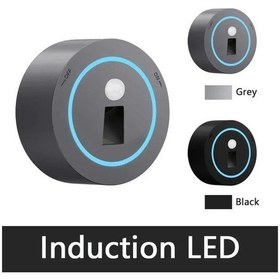 Resim Raylı Parça Soketi İngiltere Ab Abd Standart Yuvarlak Çıkarılabilir Adaptör Grey Induction Led ' Beyaz 