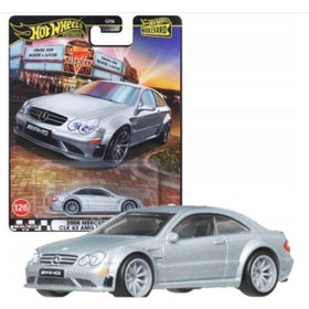 Resim HOT WHEELS Premium Boulevard 2008 Mercedes-Benz CLK 63 AMG Black Series GJT68 JBL07 