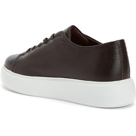 Resim Network Acı Kahve Kadın Deri Sneaker 