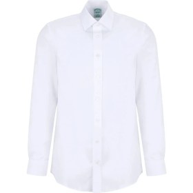 Resim Brooks Brothers Beyaz Erkek Slim Fit Gömlek BBSS26MSH037 