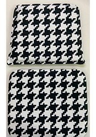 Resim Knsz minder seti 1 li mazlum kono kumaş oturma ve sırt tel sandalyesi minderi bir arada 