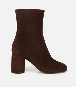 Resim Hotiç Kadın Süet Deri Kahverengi Burun Detaylı Topuklu Bot 01boh318380a480 01boh318380a480 Kahverengi 