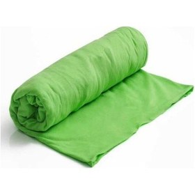 Resim Şanlı Çift Kişilik Penye Lastikli Çarşaf Yeşil 160x200 