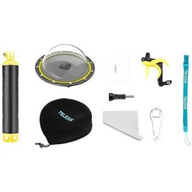 Resim Gopro Hero8 Black 6" Waterproof Dome Port Housing Su Altı Ve Üstü 