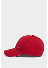 Resim Defacto Erkek Çocuk Pamuklu Cap Şapka N5481a626smrd1 Kırmızı-rd1 