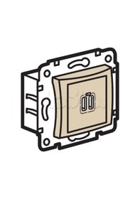 Resim 774170 Legrand Valena Serisi Usb Şarj Prizi Bej 