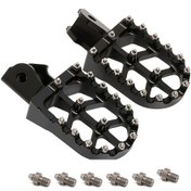 Resim Hightower Crf150f Crf230f Crf250f Xr125l Xr150l Sur Ron S/x Kirli Motosiklet Siyah Cnc Ayak Pedalları 
