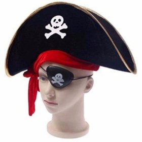 Resim Near Shop Korsan Şapka Göz Bandı Seti 
