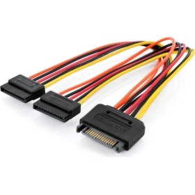 Resim Dıgıtus AK-430405-003-M 15E SATA=>2*15D Sata Kablo 