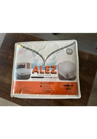 Resim Kapitoneli Çift Kişilik Yatak Koruyucu Alez 