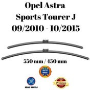 Resim Opel Astra Sports Tourer J 2010 2011 2012 2013 2014 2015 Uyumlu Ön Cam Silecek Süpürgesi Takımı 700/600mm Silbak 