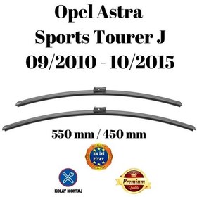 Resim Opel Astra Sports Tourer J 2010 2011 2012 2013 2014 2015 Uyumlu Ön Cam Silecek Süpürgesi Takımı 700/600mm Silbak 