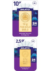 Resim Ahlatcı 24 Ayar-12.5 Gram Külçe Altın 