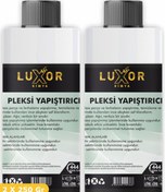 Resim Luxor Kimya Pleksi Yapıştırıcı 2 X 250 Gr 