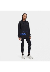Resim Siyah Fila Kapşonlu Sweatshirt Embroidery Detail Su411113 Siyah 