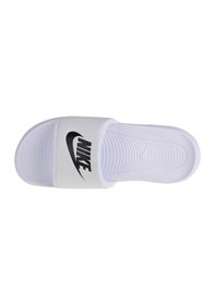 Resim Nike Victori One Slide Womens Sandals Kadın Günlük Terlik Beyaz Beyaz 