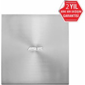 Resim Asus ZENDRİVE-U9M SDRW-08U9M-U Harici Ince DVD Yazıcı M-Disc USB Type-C ve USB 2.0 Destekli Gümüş 