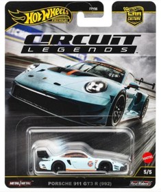 Resim HOT WHEELS Premium Cırcuit Legends Porsche 911 GT3 R (992) FPY86 JBK65 