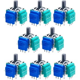 Resim Pop Konsol 8 Adet Xbox One Hall Effect Analog Motor Xbox Kol Joystick Tamiri Xbox One Yedek Parça 