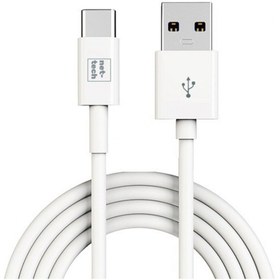 Resim Nettech NT-24 Plastik Type-C 100 Cm Type-C Data Kablo 