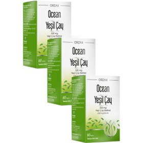 Resim Ocean Yeşil Çay Ekstresi 3 x 60 Kapsül 