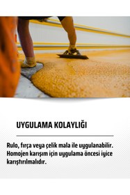 Resim BARS Kaydırmaz Zemin Boyası Pronon 662 | Beton Asfalt Metal Için | Hızlı Kuruyan Boya - Ral: 3016 