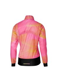 Resim Mizuno Premium Aero Jacket Kadın Yağmurluk Çok Renkli Pembe 
