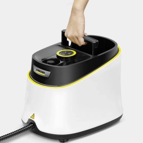 Resim Karcher SC 3 Deluxe EasyFix 1900W Buharlı Temizlik Makinesi - Zemin Nozulu, Mikrofiber Bez ve Kireç Önleyici Kartuş ile Çok Amaçlı Ev ve Zemin Temizliği 