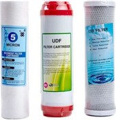 Resim Su Arıtma Cihazı Açık 3 Aşamalı Filtre Seti 