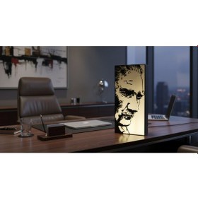 Resim Sincara Home Atatürk Masaüstü & Asılabilir Light Box / Gece Lambası Beyaz 