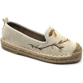 Resim Feles Espadril Kadın Babet Ayakkabı Ten Rengi 