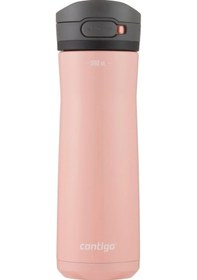 Resim Contigo Jackson Chill 2.0 Çelik Tek El Bas İç Kilitli Su Matarası 590ml - Pembe 