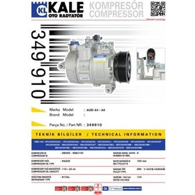 Resim Klima Kompresörü A4 2000-2009 A6 2004-2011 504646992 
