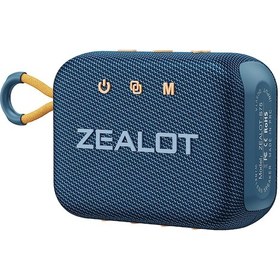 Resim Monyee Zealot S75 Taşınabilir Bluetooth Hoparlör: Ipx6 Suya Dayanıklı, 3000mah Pil, 57mm Hoparlör, Çift Hoparlör Bağlantısı, Mavi Yeşil 