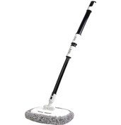 Resim Geri Çekilebilir Üç Bar Oto Yıkama Temizleme Mop Siyah Beyaz 