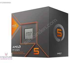 Resim AMD Ryzen 5 8600G 5.0GHz 6 Çekirdek 22MB AM5 İşlemci 