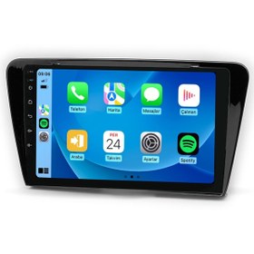 Resim cartech CRT 332 Serisi Skoda Super B 2015-2018 4-32GB Android Multimedya Teyp 