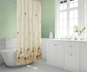 Resim Tropik Banyo Duş Perdesi 6022 Tek Kanat 1x180x200 
