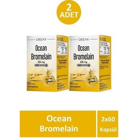 Resim Ocean Bromelain 60 Kapsül 2 Adet 