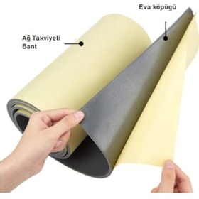 Resim Yapışkanlı Eva Oto Ses Yalıtım Malzemesi 50X100 Cm (525350055) 