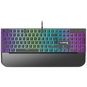 Resim Turbox TR-MK10PD Pudding Mavi Switch USB Kablolu RGB Oyuncu Mekanik Klavye 