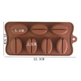 Resim Eco Lounge Kahve Çekirdeği Şekilli Silikon Kalıp 
