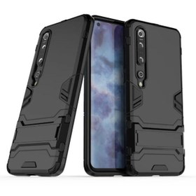 Resim Microcase Xiaomi Mi 10 Alfa Serisi Armor Standlı Perfect Protect Koruma Kılıf 