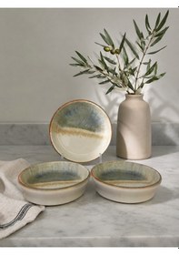 Resim 3'lü Fium 10cm Hygge Bowl 100 Cc Kahvaltı/sos/meze Çok renkli 