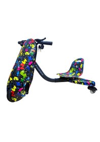 Resim Ryder Star Drift Car Drift Scooter Elektrikli Kaykay Hoverboard Dirift Kar Bluetooth Hoparlörlü Led Işıklı RS-R1 Color Numbers Grafiti 