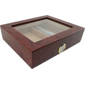 Resim Three Beans Cedar Ahşap Puro Seyahat Nemlendirici Higrometre Puro Humidor Sigaren Kutusu ile Taşınabilir Puro Kılıfı Taşınabilir Puro Kılıf | Puro Aksesuarları - (Yurt Dışından) 
