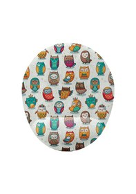 Resim Sevimli Baykuşlar Bilek Destekli Mouse Pad 